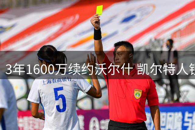 3年1600万续约沃尔什 凯尔特人锁死22岁防守悍将 金额仅占工资帽3%